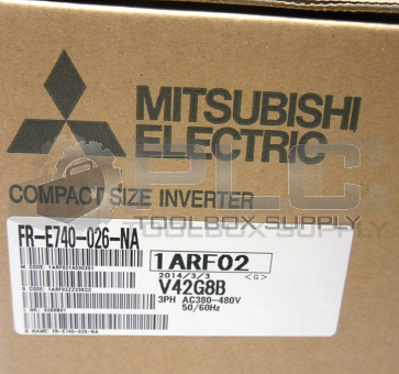 NEW MITSUBISHI FR-E740-026-NA COMPACT SIZE INVERTER
