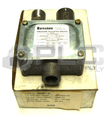 NEW BARKSDALE 9048-5 PRESSURE ACTUATED SWITCH