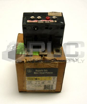 GENERAL ELECTRIC TFK236TM1225 MOTOR CIRCUIT PROTECTOR 