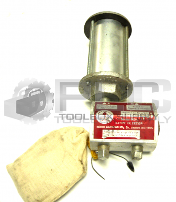 NEW NORTH AMERICAN 2-4920-1 AIR FILTER SERIES 8647 W/8654 3-PIPE BLEEDER