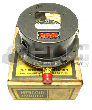 NEW MERCOID CONTROL PG-2 R-P1-P1A PRESSURE SWITCH PG-2