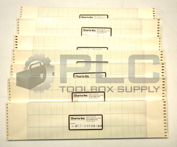 NEW LOT OF 7 CHARTS CTW-63025-00 FOLDING CHART PAPER