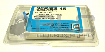 NEW GRAPHIC CONTROLS 82-45-0013-03 SERIES 45 DISPOSABLE MARKERS