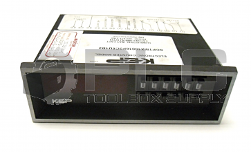 NEW KEP SCPTMX10016P2C5U1B2 6 DIGIT COUNTER MODEL SCPT-MX100-16-P-2-C-5-U-1-B2