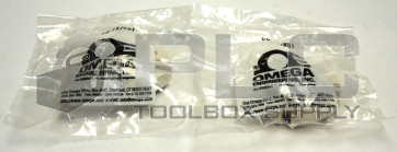 NEW SEALED LOT OF 2 OMEGA CH-73/NB1 THERMOCOUPLE HEAD TERMINAL BLOCK CERAMIC