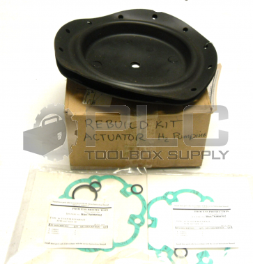 NEW FISHER 2E800002202 DIAPHRAGM WITH R667X000302 AND 1E791214012 BRASS BUSHING 