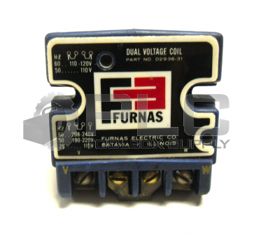 NEW FURNAS D2936-31 COIL DUAL VOLTAGE 