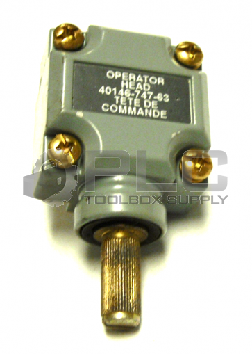 ALLEN BRADLEY 40146-747-63 OPERATOR HEAD