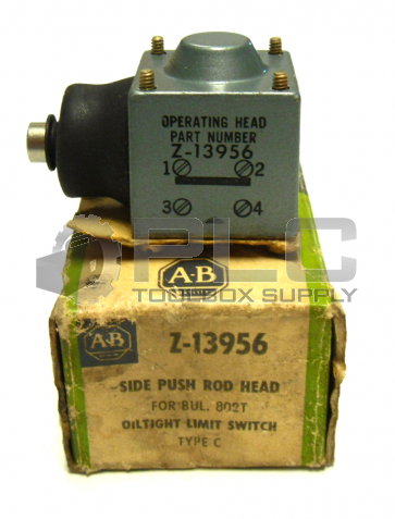 NEW IN BOX ALLEN BRADLEY Z-13956 SIDE PUSH ROD HEAD
