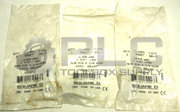 NEW LOT OF 3 SQUARE D 9007 BA-1 LEVER ARM WITH STEEL ROLLER