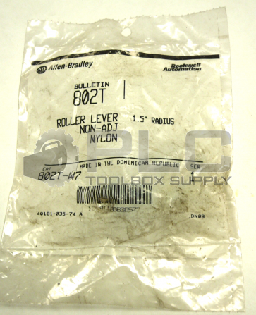 NEW ALLEN BRADLEY 802T-W7 ROLLER LEVER NON-ADJ NYLON SERIES 1