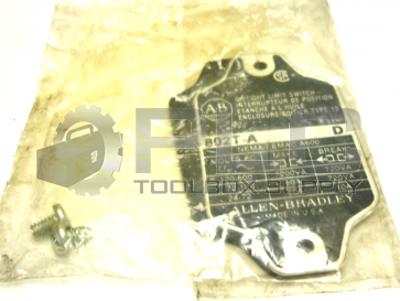 NEW SEALED ALLEN BRADLEY 802T-A SERIES D OILTIGHT LIMIT **SWITCH COVER**