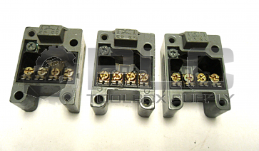 LOT OF 3 SQUARE D 9007 CT-52 LIMIT SWITCH