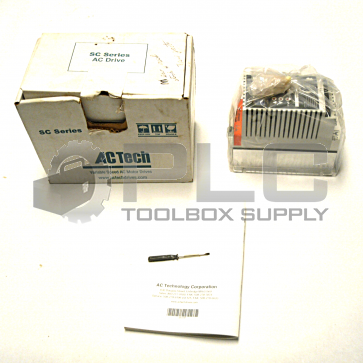NEW IN BOX AC TECH SF510 VARIABLE SPEED AC MOTOR DRIVE 