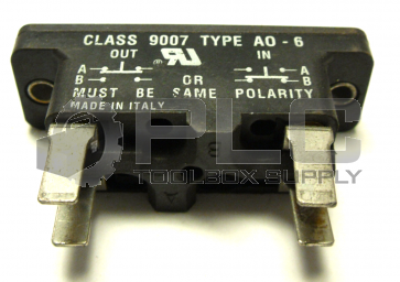 SQUARE D 9007A0-6 SNAP SWITCH 600VAC 15AMP