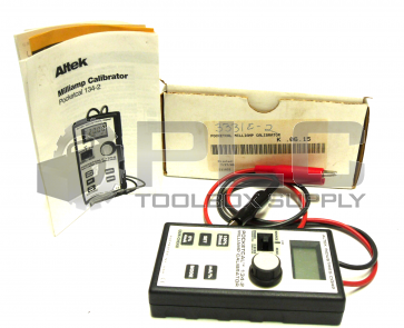 NEW ALTEK 134.2 POCKETCAL MILLIAMP CALIBRATOR 2WIRE LCD SCREEN