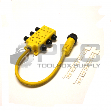 BRAD HARRISON 803P602 CORDSET MPIS 6 PORT *READ*