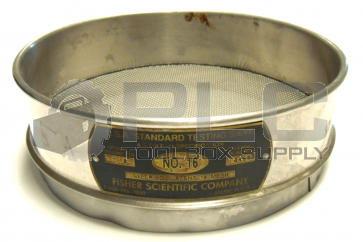 U.S.A STANDARD TESTING SIEVE NO.16 OPENING MILLIMETER 1.18 OPENING INCHES DIA 8"