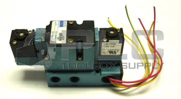 MAC 6221C-211-PM-111DA FOUR PORT 2 POSITION DBL SOLENOID HYDRAULIC VALVE 