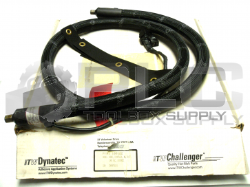 NEW ITW SYNATEC 100122 HOT MELT GLUE HOSE 8 FT 240 VAC CH90745 A