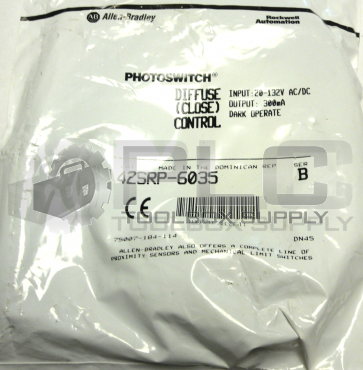 NEW SEALED ALLEN BRADLEY 42SRP-6035 /SER B DIFFUSE (CLOSE) CONTROL
