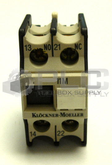 NEW KLOCKNER-MOELLER 11-DIL-M CONTACT MODULE BLOCK *QTY*