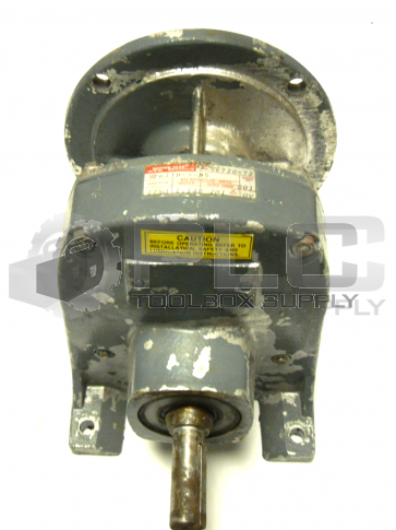BOSTON GEAR F611B-5-B5 GEAR HEAD E W STRAIGHT