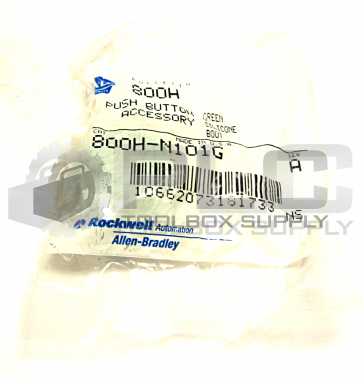 NEW SEALED ALLEN BRADLEY 800H-N101G / A PUSH BUTTON BOOT 
