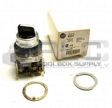 NEW ALLEN BRADLEY 800T-N9KK4B SELECTOR SWITCH