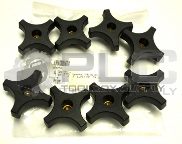 NEW LOT OF 8 CARR LANE 861PPK FOUR-PRONG KNOB