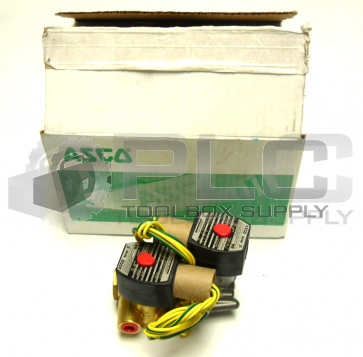 NEW ASCO RED HAT EFHTX8344G044MF18897 4 WAY SOLENOID VALVE