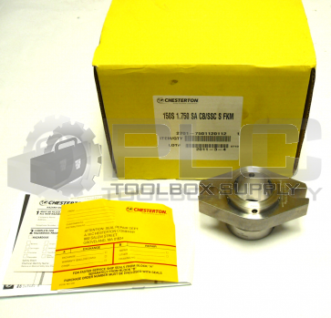 NEW CHESTERTON 150S SINGLE CARTRIDGE SHAFT 1.750"/316SS 2701-750110112 1