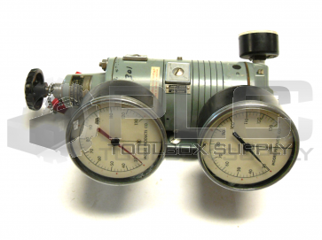 NULLMATIC 55M 14281-115S9JH CONTROLLER WITH 2 30-130 GAUGES  ONE 0-30 PSI GAUGE 