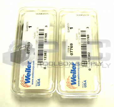 NEW SEALED LOT OF 2 WEILER 07769 ADAPTER 5/8"-11 TO 3/8"-16