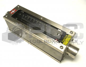 NEW KING INSTRUMENT COMPANY 761221043W GLASS TUBE FLOWMETER 