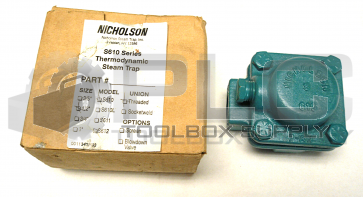 NEW NICHOLSON 610 THERMODYNAMIC STEAM TRAP 