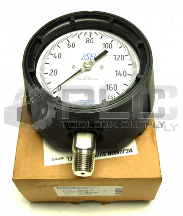 NEW WIKA 232.34 4.5" PROCESS GAUGE 0-160 PSI