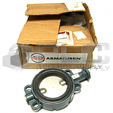 NEW EBRO ARMATUREN EPMD BUTTERFLY VALVE FLANGE PN 6-16 11/023634