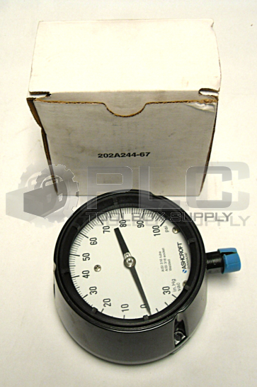 NEW ASHCROFT 45-1279-SS-04L DURAGAUGE PRESSURE GAUGE