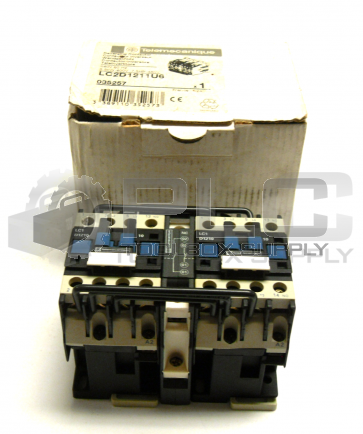 NEW TELEMECANIQUE LC2D1211U6 REVERSING CONTACTOR