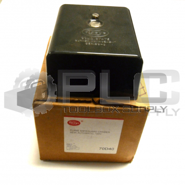 NEW FIREYE 70D40 FLAME SAFEGUARD *CHASSIS COVER ONLY*
