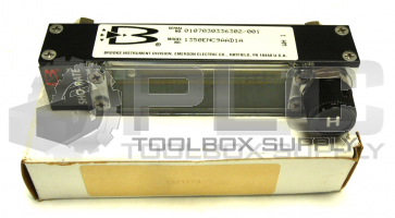 NEW BROOKS 1350ENC9AAD1A SHO-RATE FLOW METER
