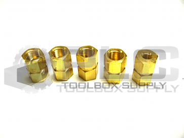 NEW LOT OF 5 SWAGELOK B-8-HRCG-4 REDUCING COUPLING 