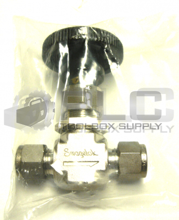 NEW SEALED SWAGELOK SS-1VS6 NEEDLE VALVE 3/8T
