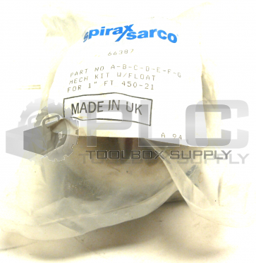 NEW SEALED SPIRAX SARCO FT 450-21   FLOAT THERMOSTATIC STEAM TRAP  1"