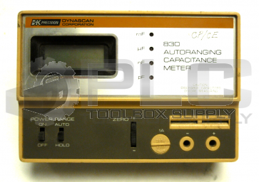 BK PRECISION 830 AUTORANGING CAPACITANCE METER RANGE 200