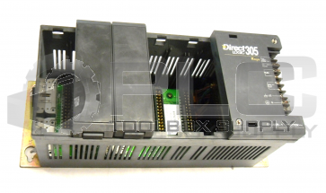 KOYO D3-05B-1 SLOT RACK AND POWER SUPPLY 