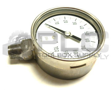 HAENNI PRESSURE GAUGE 0-100 PSI 
