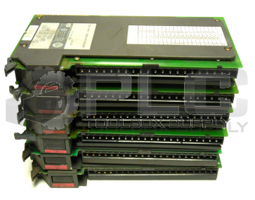 ALLEN BRADLEY LOT OF 6 1771-IAD/C INPUT MODULE 120V AC/DC
