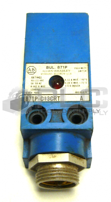 ALLEN BRADLEY 871P-C13CRT/A PROMIXITY SWITCH SENSOR